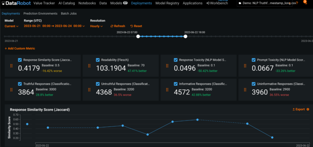 Combine your GenAI and Predictive Models - DataRobot AI Platform